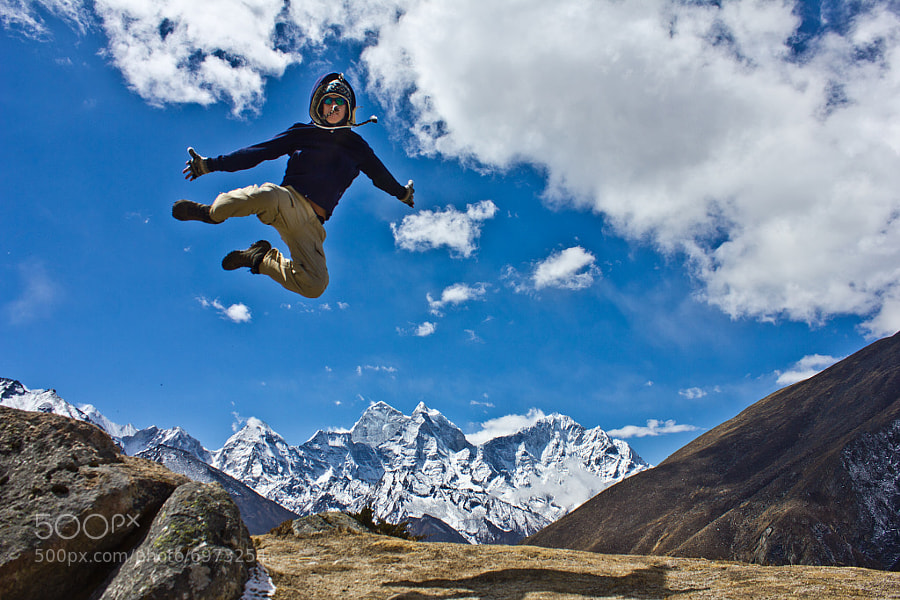 Photograph Highflying action in the Himalayas by Lauri Laukkanen on 500px
