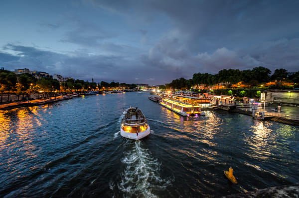 Photograph Boat on the Seine by Robert Dawson on 500px