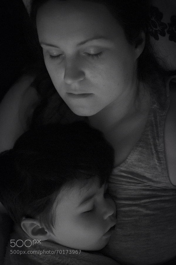Photograph Sleeping Mother and Son by Colin Miller on 500px