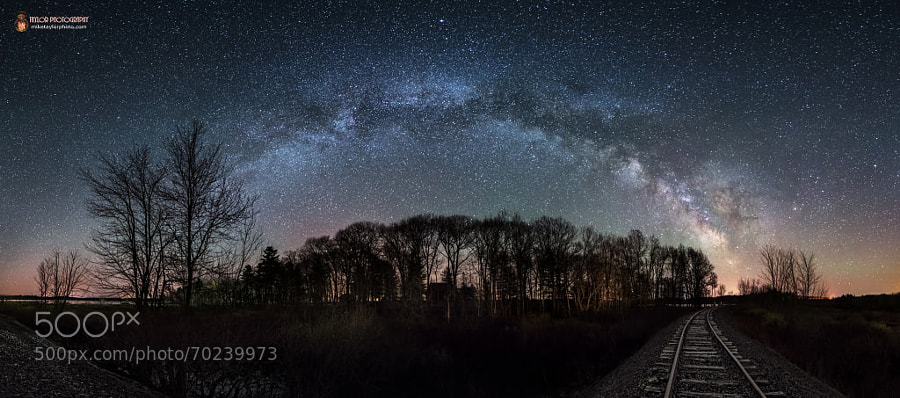 Photograph Galactic Tracks by Mike Taylor on 500px