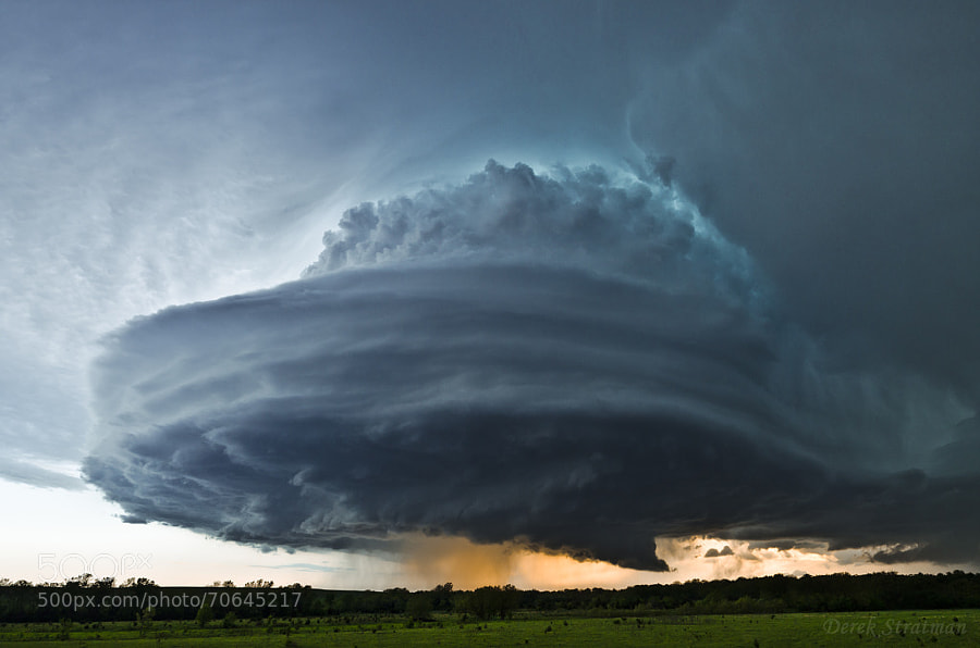 Photograph Severy Supercell by Derek Stratman on 500px