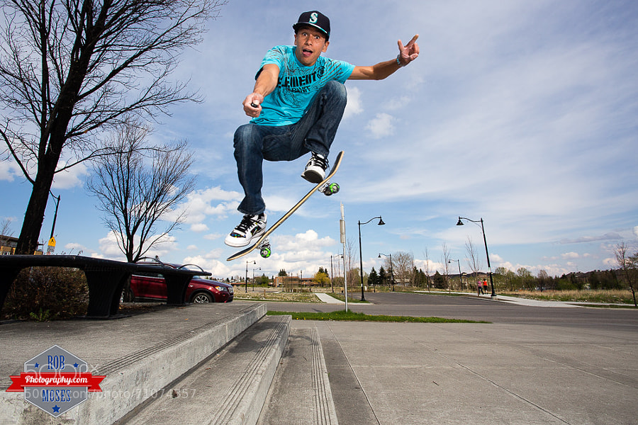 Photograph Skateboarding Selfie by Rob Moses on 500px