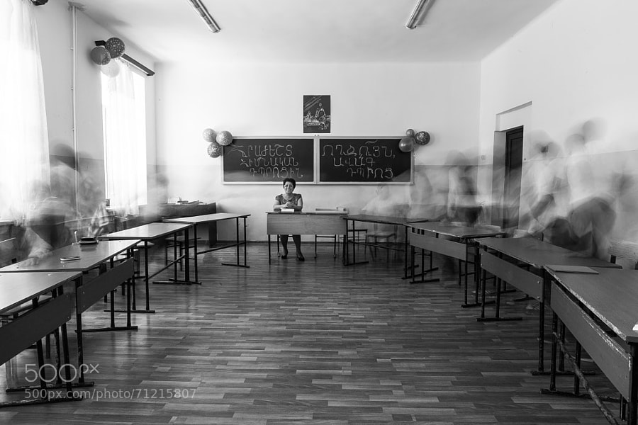 Photograph Goodbye, school by Edgar Barseghyan on 500px