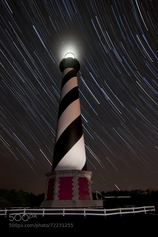 Photograph Hatteras startrails by Patrick Connelly on 500px