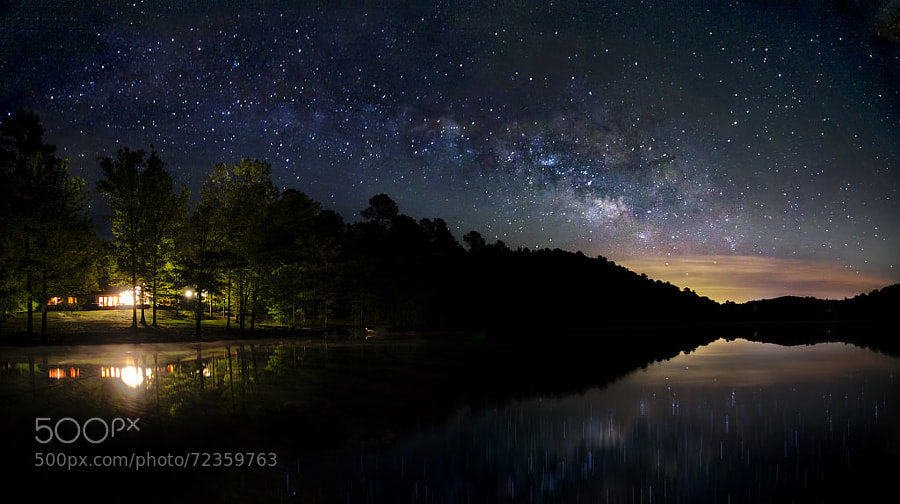 Photograph Clear Night on Smith Lake by Nathaniel Polta on 500px