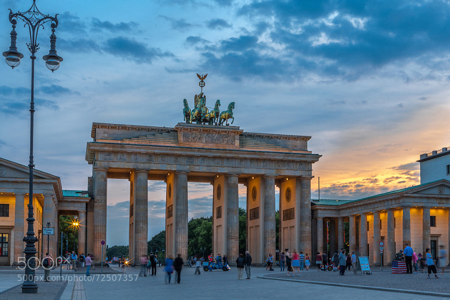 Photograph Berlin Brandenburg gate by redgreenblue on 500px