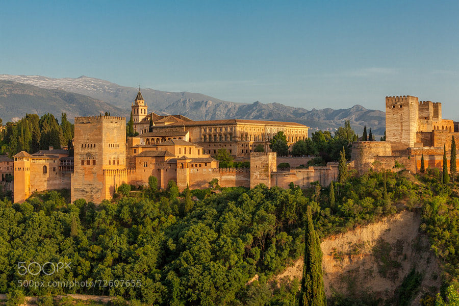 Photograph Golden Alhambra by redgreenblue on 500px
