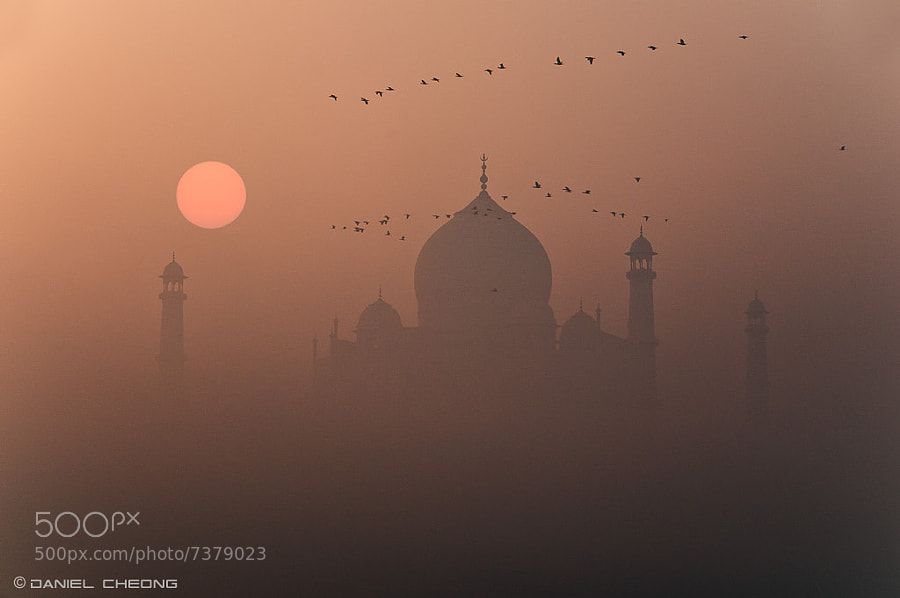 Photograph Misty Taj by Daniel Cheong on 500px