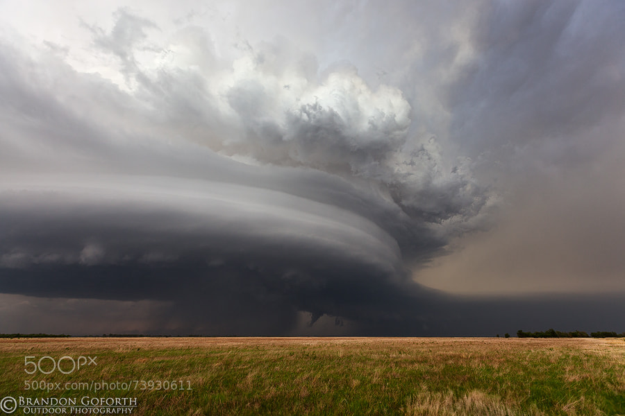 Photograph Quivira Supercell by Brandon Goforth on 500px