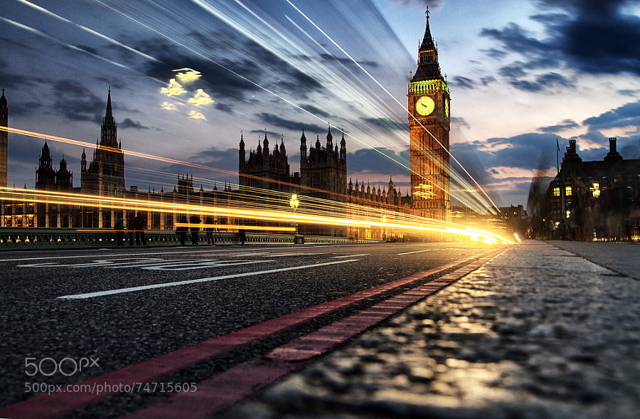 Photograph London lights by Tom Jeavons on 500px
