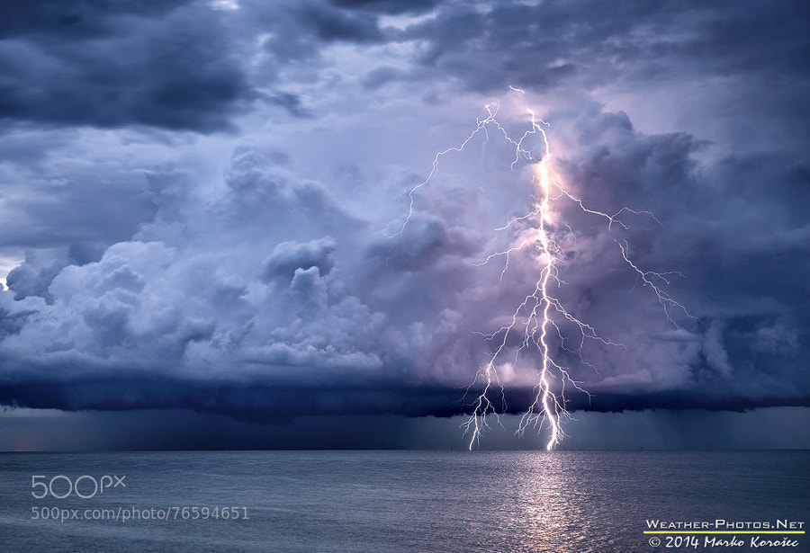 Photograph Bolt from the blue by Marko Korošec on 500px