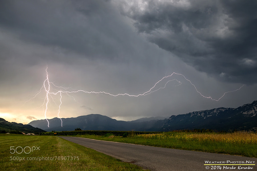 Photograph Human with a whip lightning by Marko Korošec on 500px