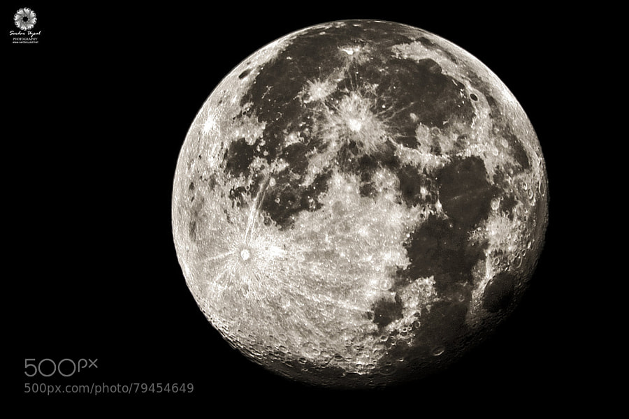 Photograph Super Moon by Serdar Uysal on 500px