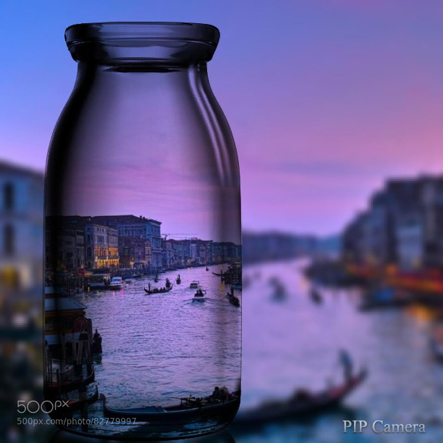 Photograph Venice in the bottle by Yossini KAWAHARA on 500px