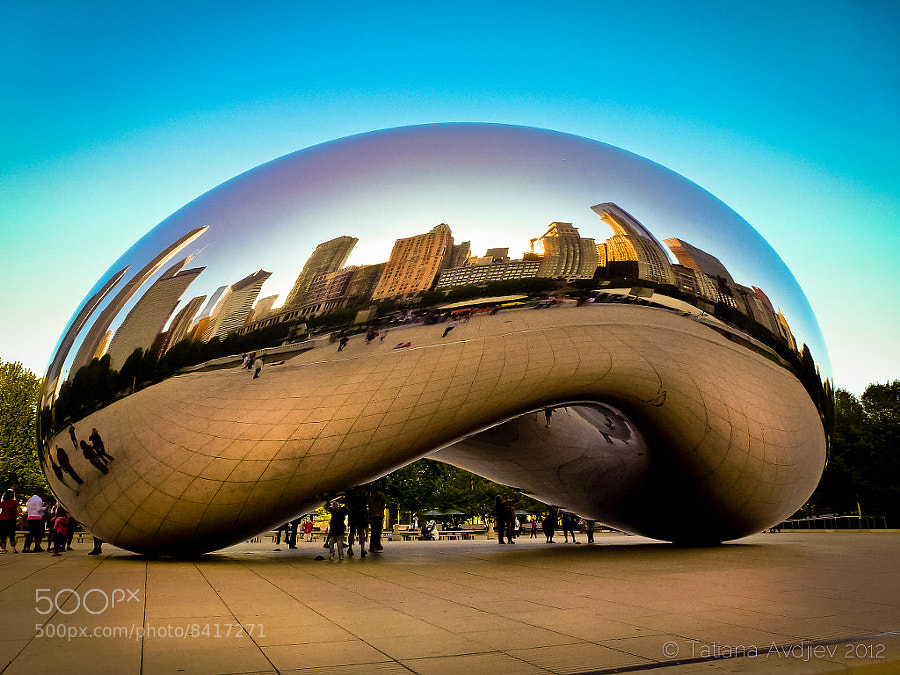 Photograph Chicago in a bean by Tatiana Avdjiev on 500px
