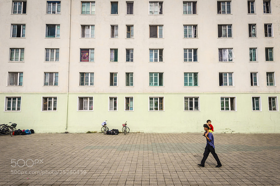 Photograph Pyongyang apartment block by Vilhelm Rothe on 500px