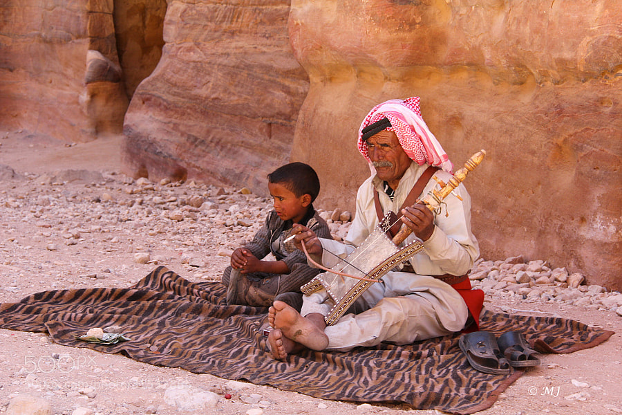 Photograph Bedouin Musician by Jasmin Sajna on 500px