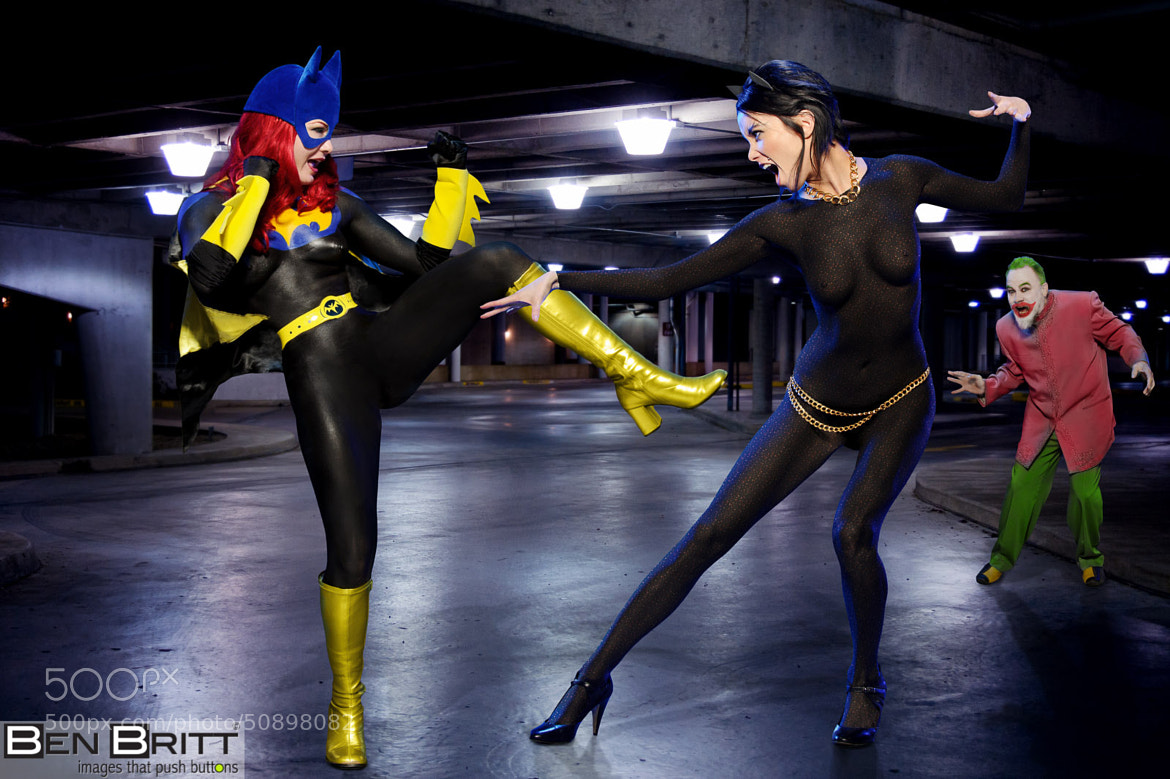Catwoman vs Batgirl by Ben Britt on 500px.com