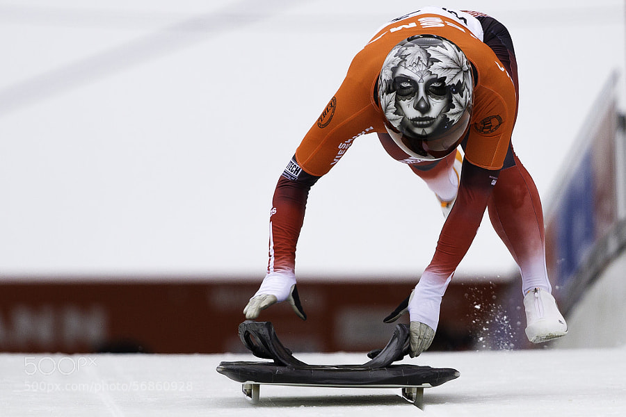 Photograph Skeleton Worldcup 2014 by Markus Hülsbusch Sportsphotographer on 500px