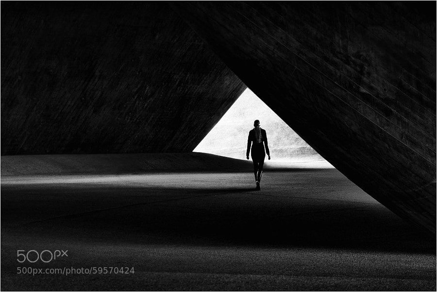 Photograph tunnel by Kai Ziehl on 500px