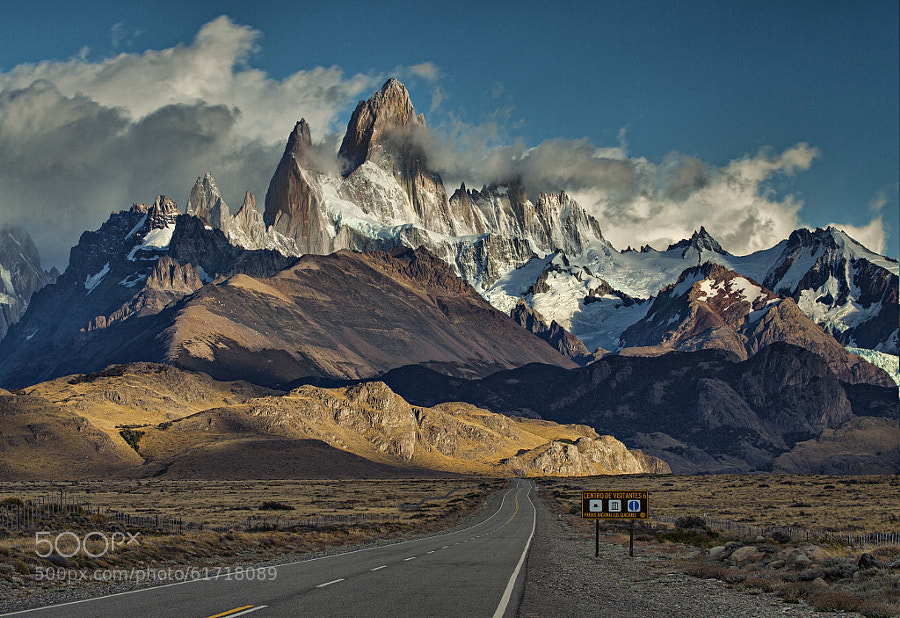 Photograph the road to Fitz Roy by marion faria on 500px