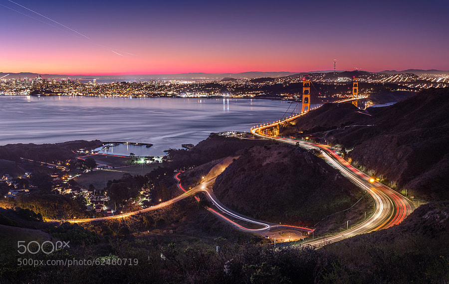 Photograph Sunrise And The City by Tristan O'Tierney on 500px