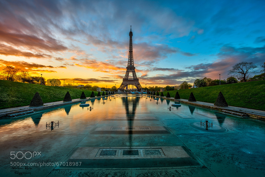 Photograph Sunrise in Paris by Mathieu RIVRIN on 500px