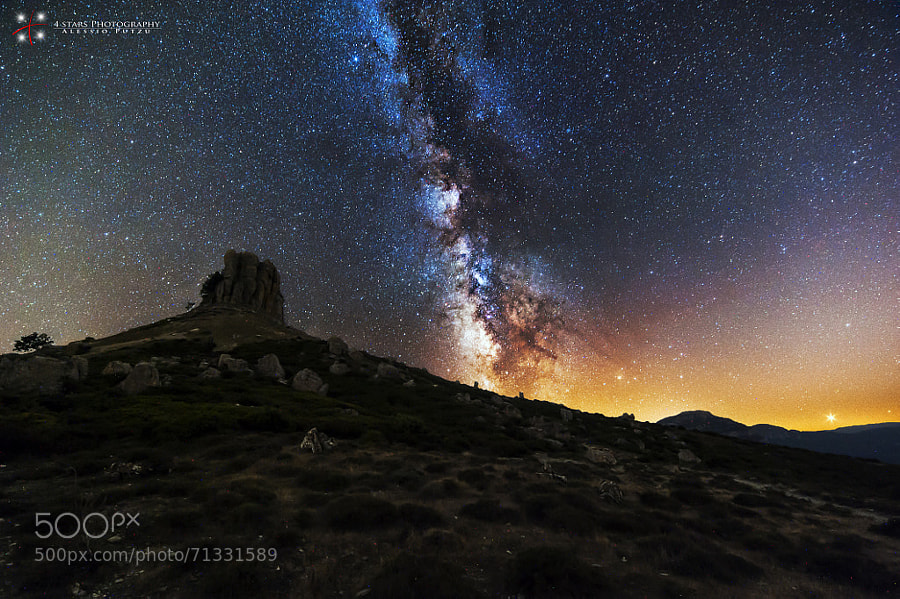 Photograph Milky Way Perda 'E Liana by Alessio Putzu on 500px