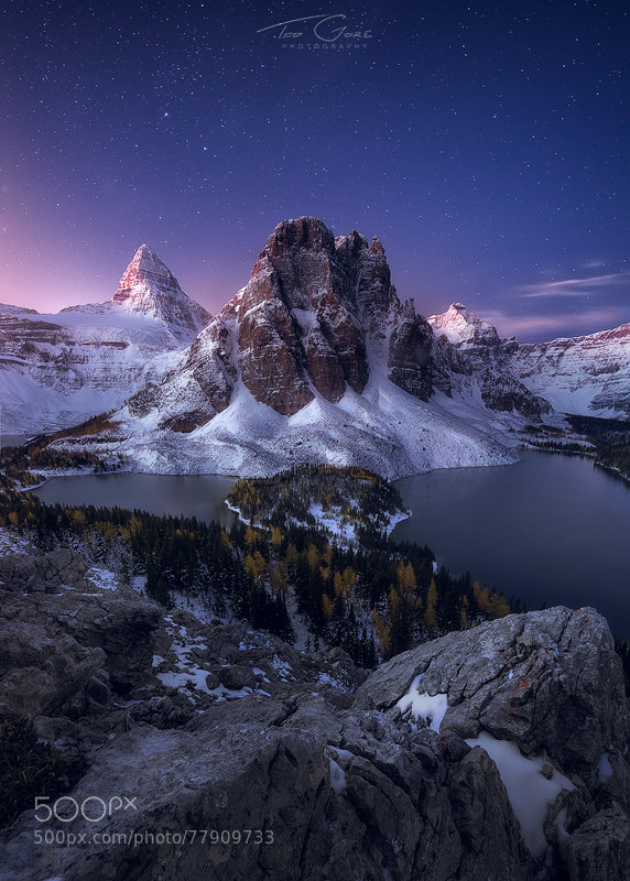 Photograph Morning Assiniboine by Ted Gore on 500px