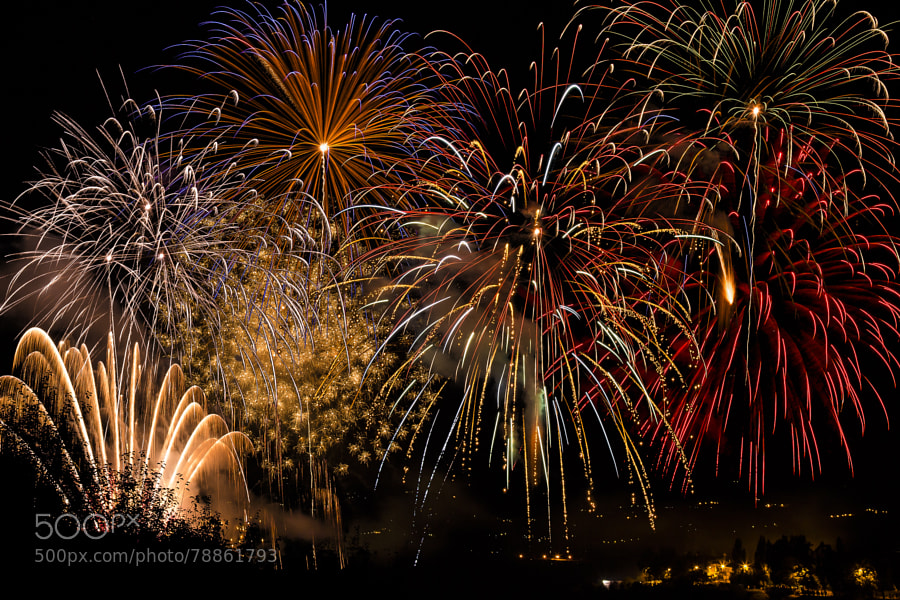 Photograph fireworks by Gianluca Pisano on 500px