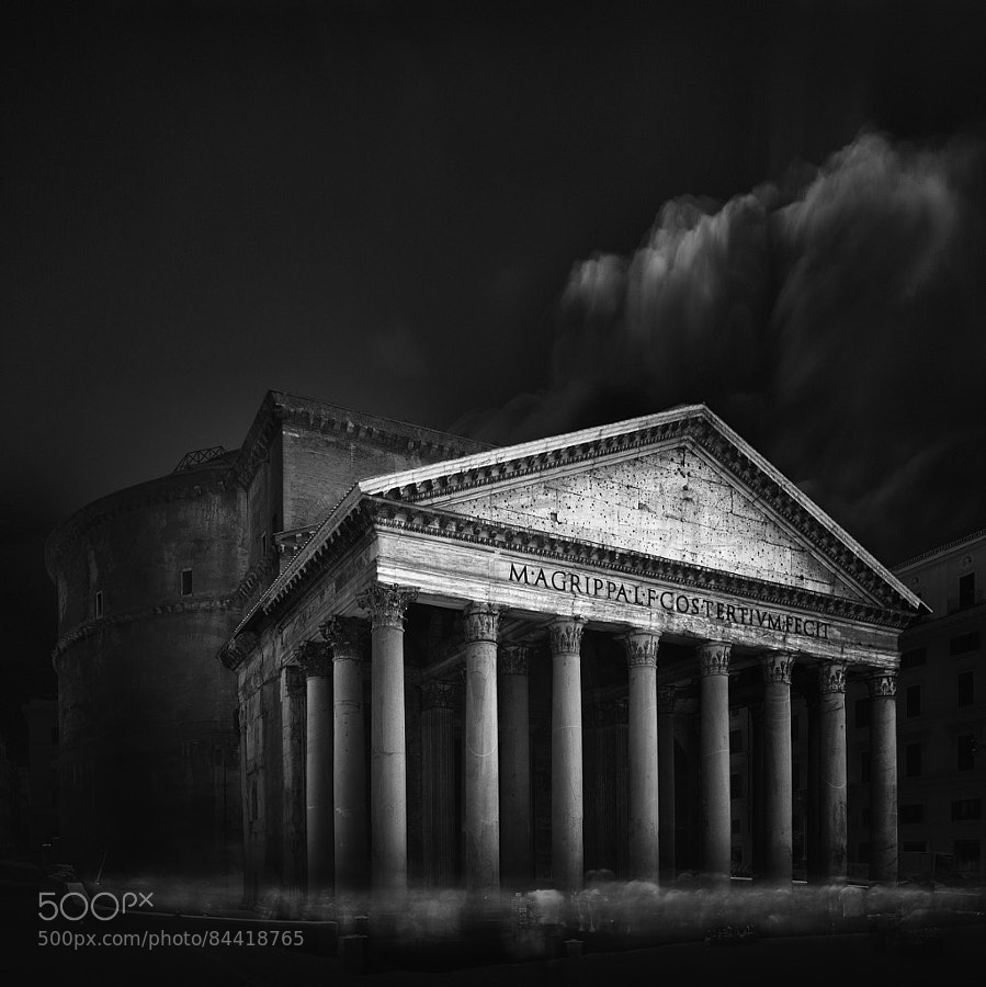Photograph Visual Acoustics XI - Silence and Light - Pantheon, Rome 2014 by Joel (Julius) Tjintjelaar on 500px