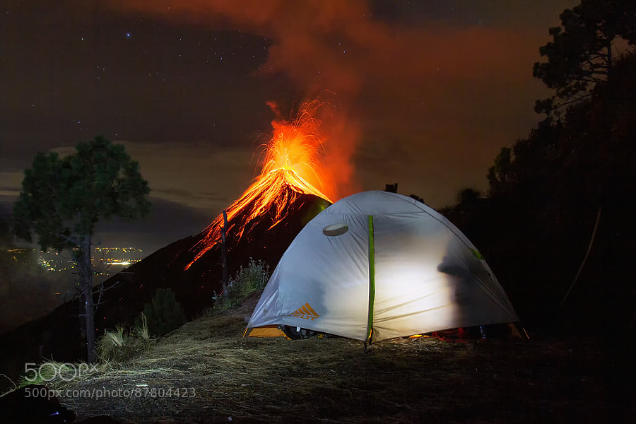 Photograph Vulcano Fuego | Antigua, Guatemala by Matthias Huber on 500px