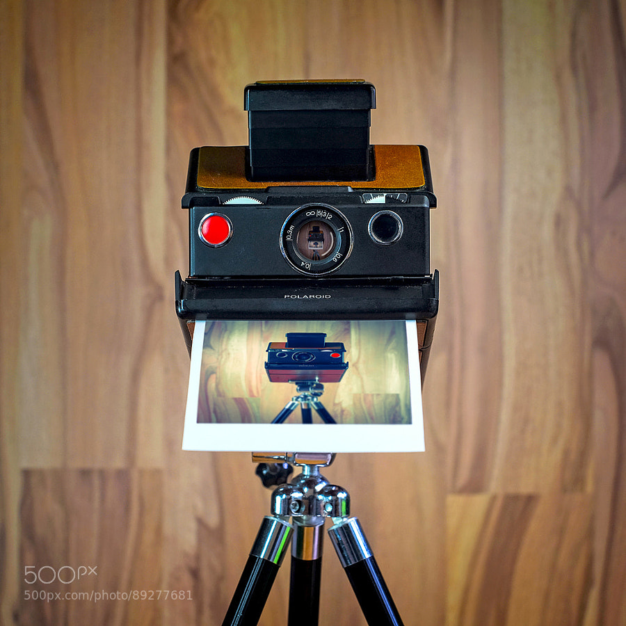 Photograph CameraSelfies #8 - SX70 by Juergen Novotny on 500px