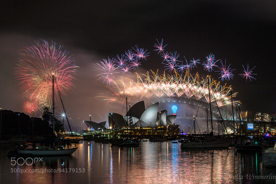 Photograph Happy New Year from Sydney by Julia Wimmerlin on 500px
