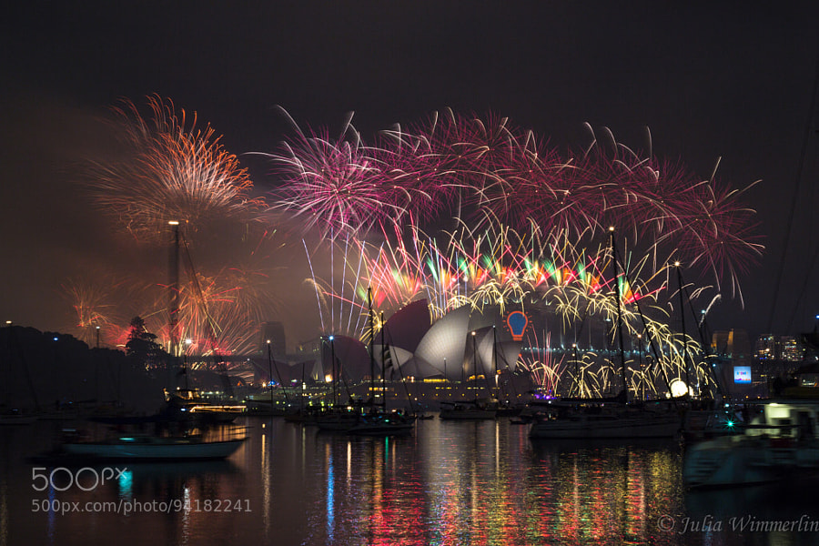 Photograph Happy New Year from Sydney3 by Julia Wimmerlin on 500px