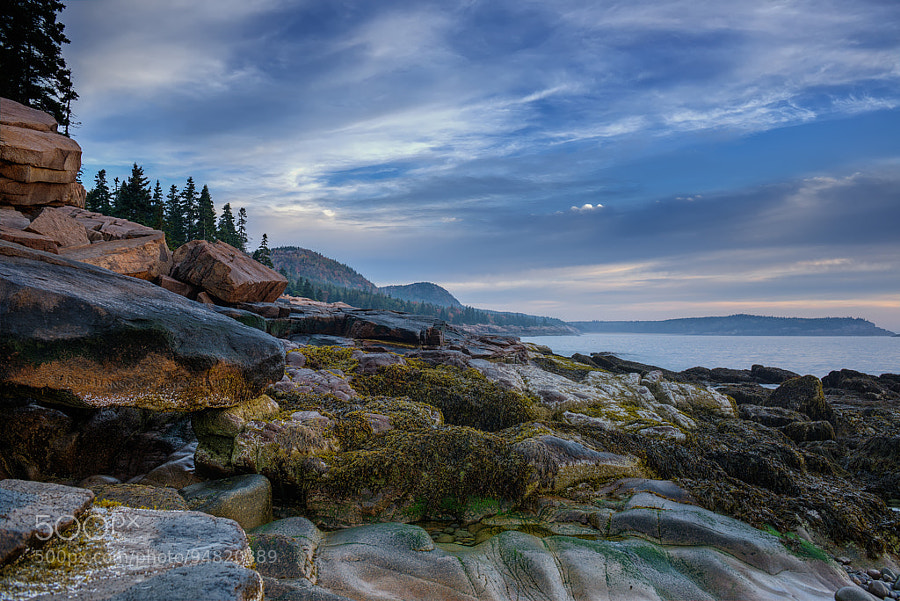 Photograph Sunrise at Otter Point, Acadia National Park, Maine by Rob Hanson on 500px